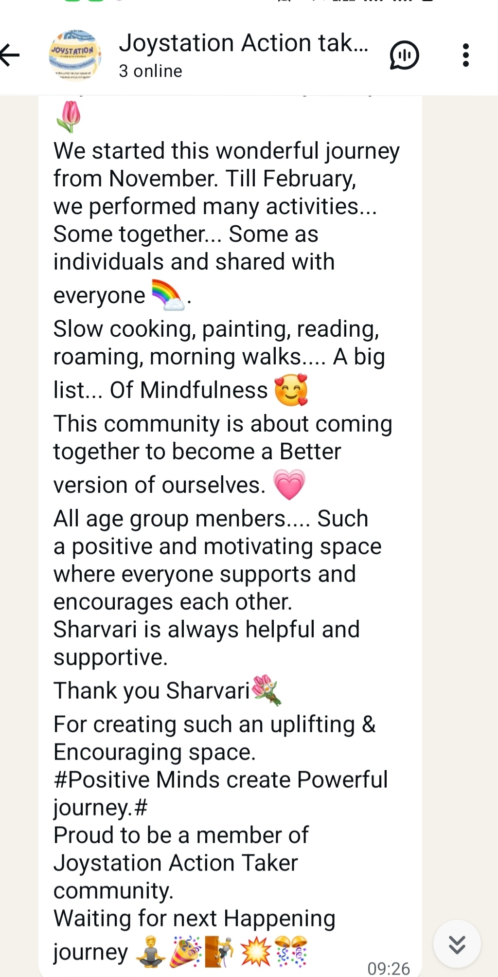 Testimonial - Coach Sharvari Sinde 6