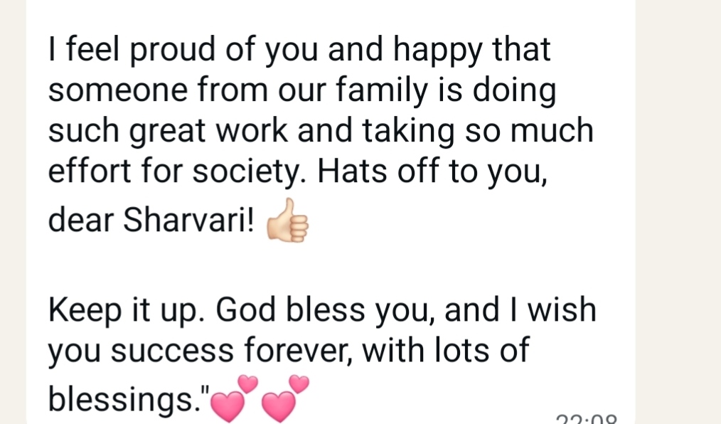 Testimonial - Coach Sharvari Sinde 3
