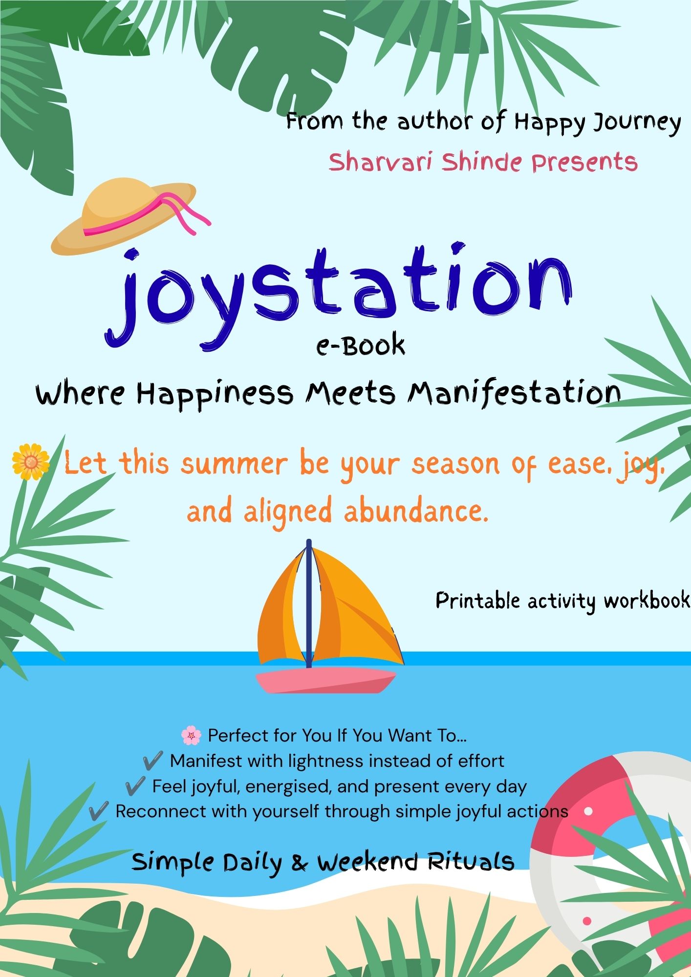 Joystation Summer - Author Sharvari Shinde